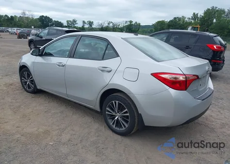 2018 Toyota Corolla Le from USA, damaged, VIN 2T1BURHE4JC058802
